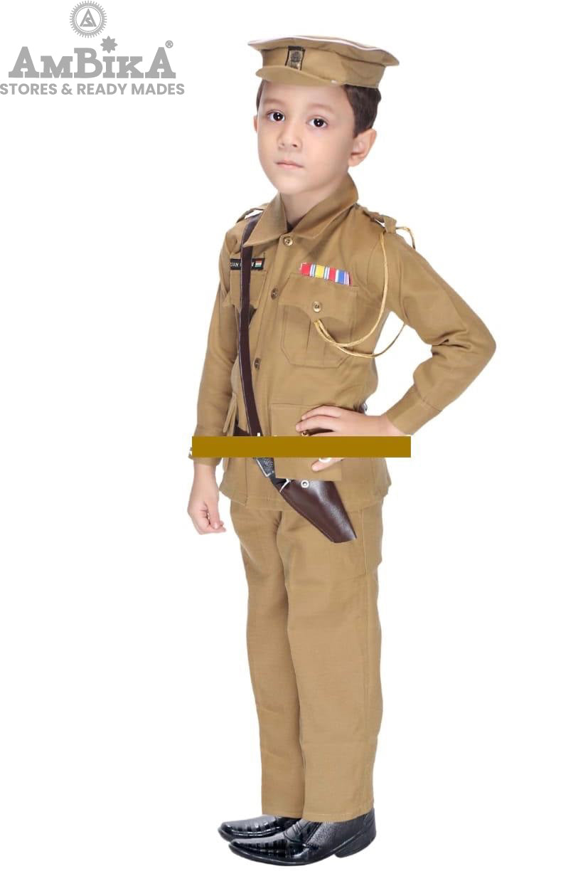 Army Police BSF dress for kids |Army Costumes for Kids| Police dress for boys and girls| Army, Police, Freedom Fighters Community Helper